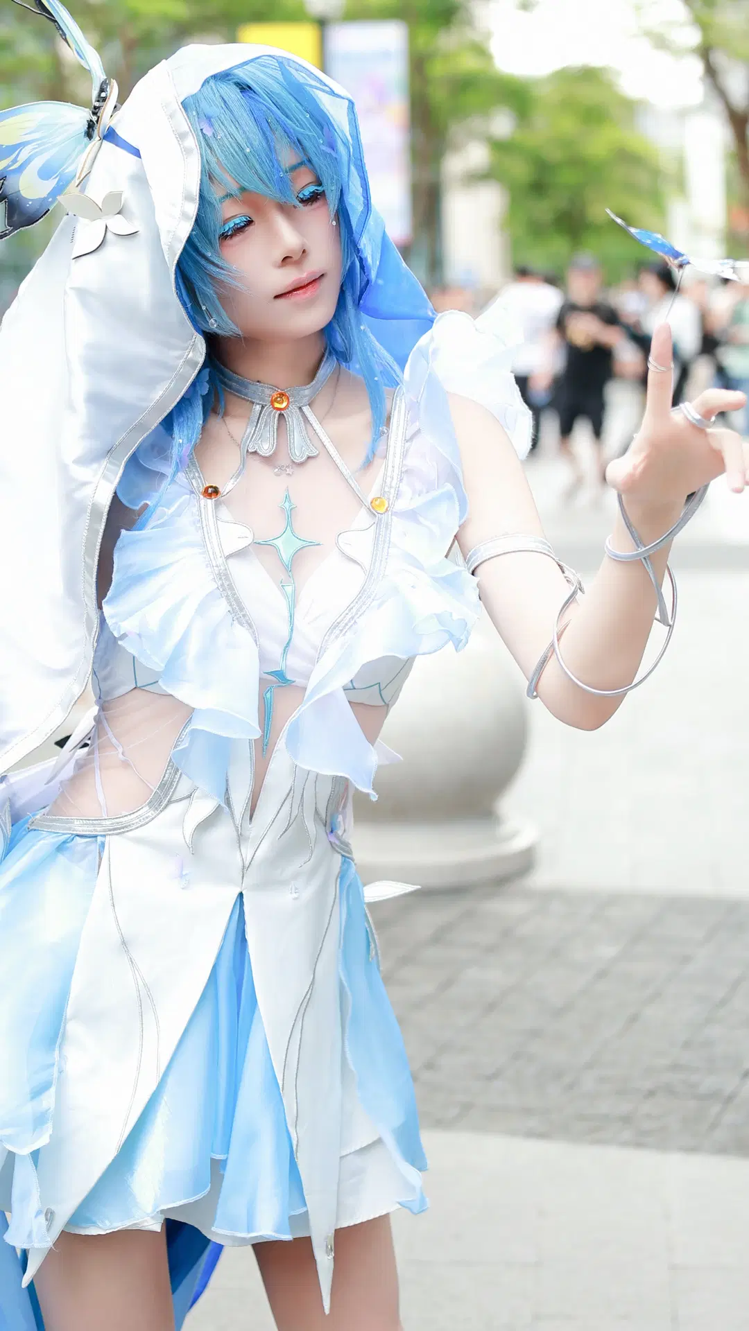 【守岸人cos】鸣潮蓝色守望者的萤火虫漫展返图 - 鹅鹅鹅 - 第3张