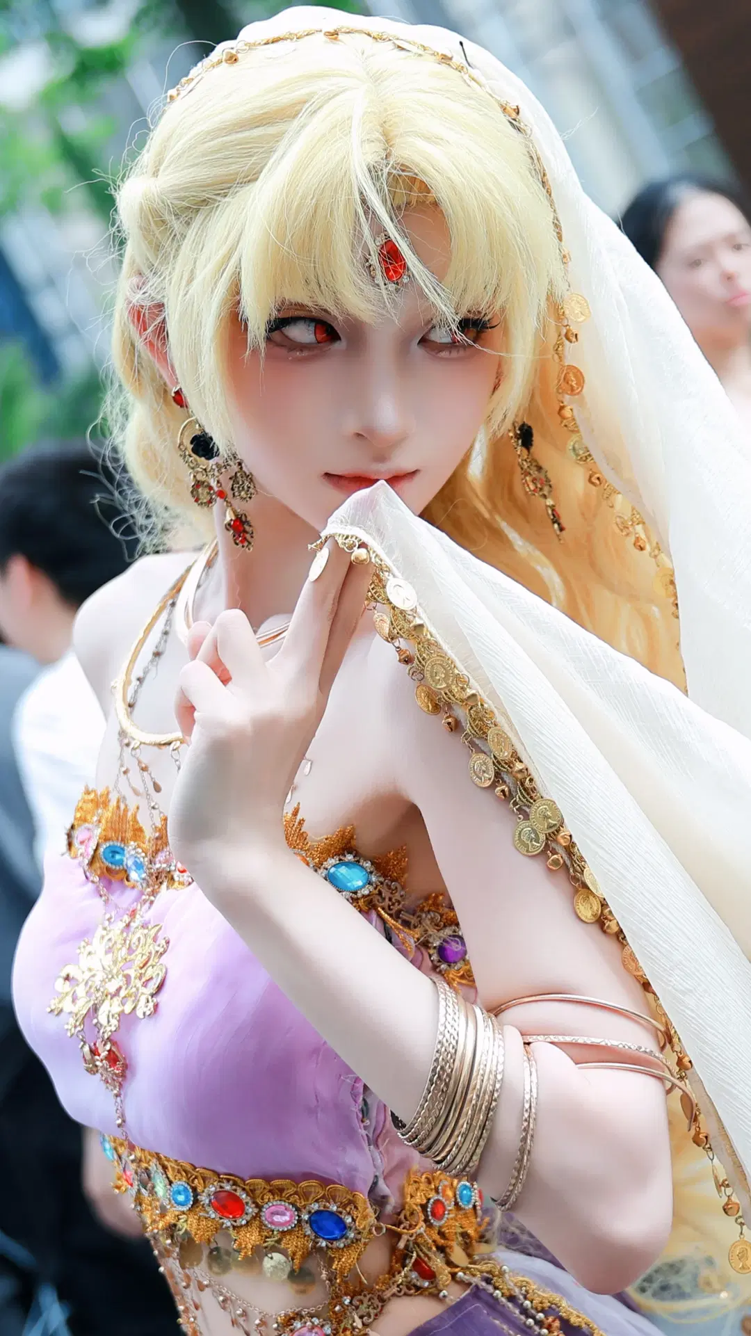 【妲己cos】异域舞娘的萤火虫漫展返图 - 鹅鹅鹅 - 第2张