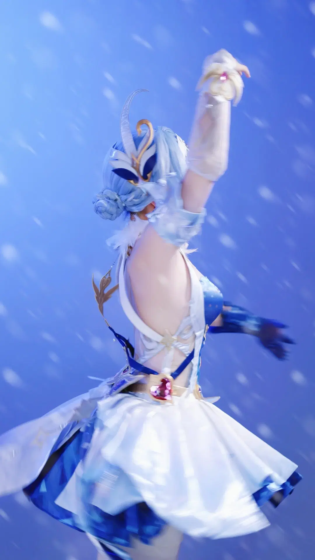 【奥黛塔cos】原神至冬的凛冽冰雪，绽放于足尖 - 雲汀 - 第2张