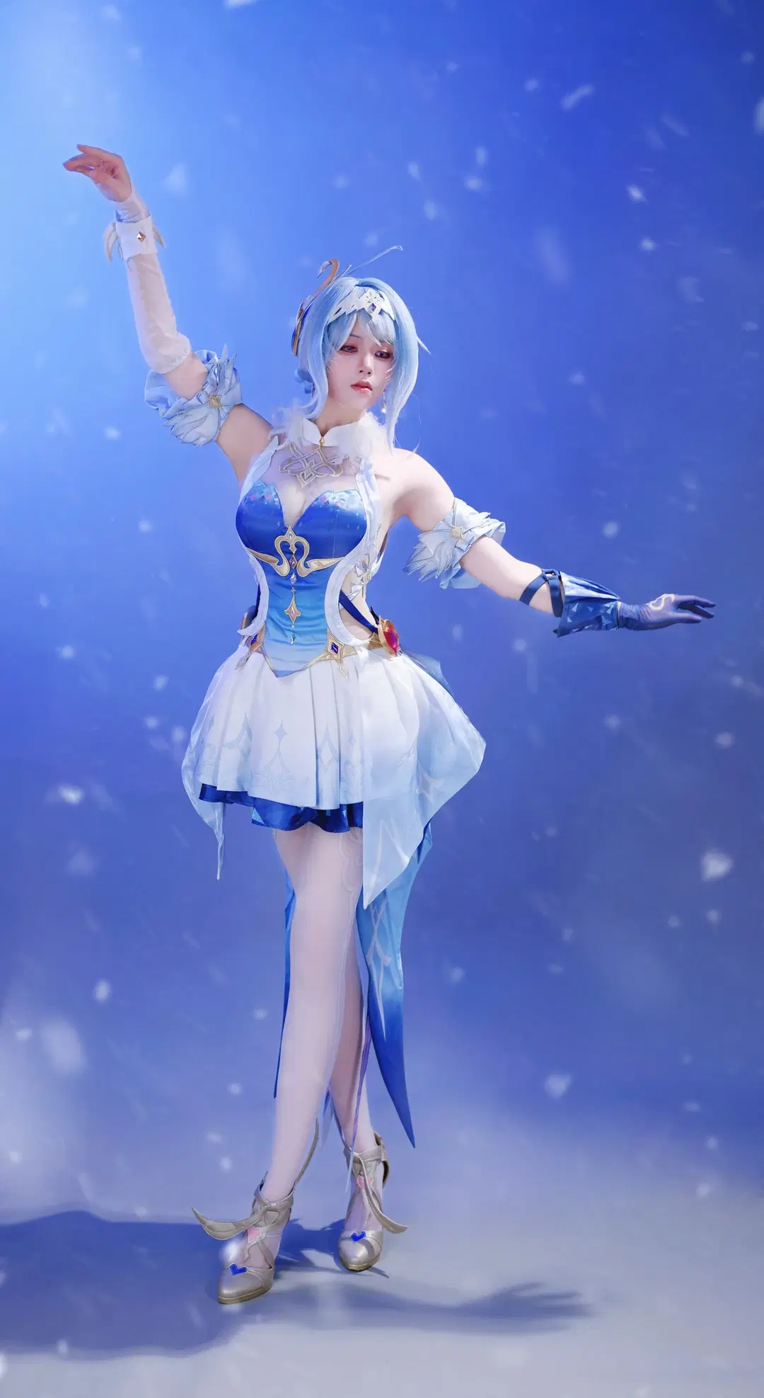 【奥黛塔cos】原神至冬的凛冽冰雪，绽放于足尖 - 雲汀 - 第3张