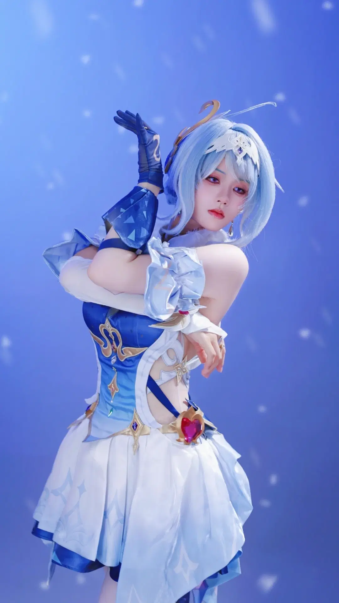 【奥黛塔cos】原神至冬的凛冽冰雪，绽放于足尖 - 雲汀 - 第4张