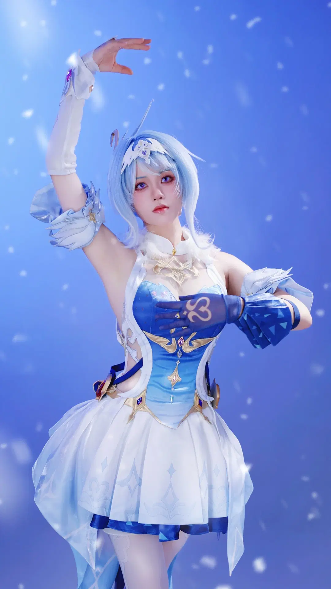 【奥黛塔cos】原神至冬的凛冽冰雪，绽放于足尖 - 雲汀 - 第5张