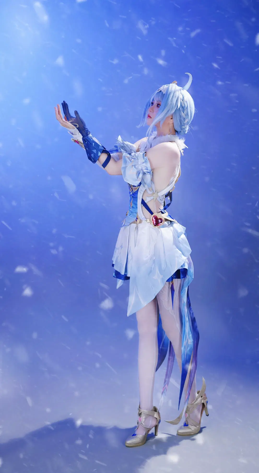 【奥黛塔cos】原神至冬的凛冽冰雪，绽放于足尖 - 雲汀 - 第6张