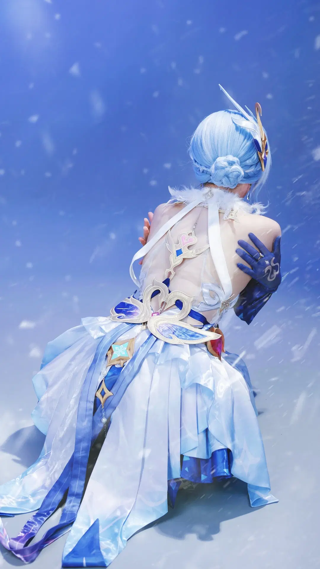 【奥黛塔cos】原神至冬的凛冽冰雪，绽放于足尖 - 雲汀 - 第7张