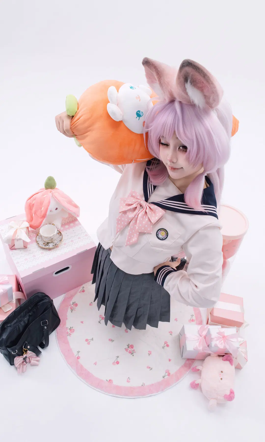 【サンビーコスプレ】アークナイツ サンビーのスクール風日常ポートレート - Bearsan - 4枚目