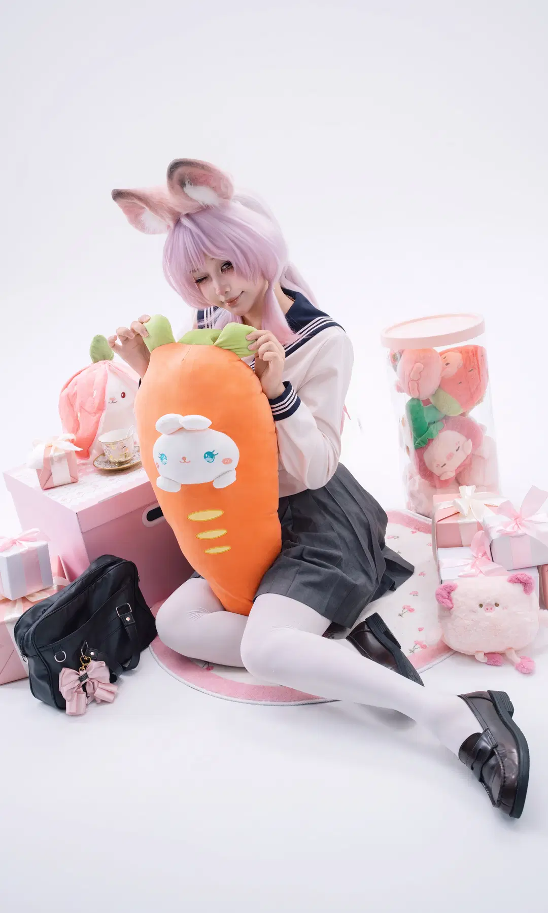 【サンビーコスプレ】アークナイツ サンビーのスクール風日常ポートレート - Bearsan - 6枚目