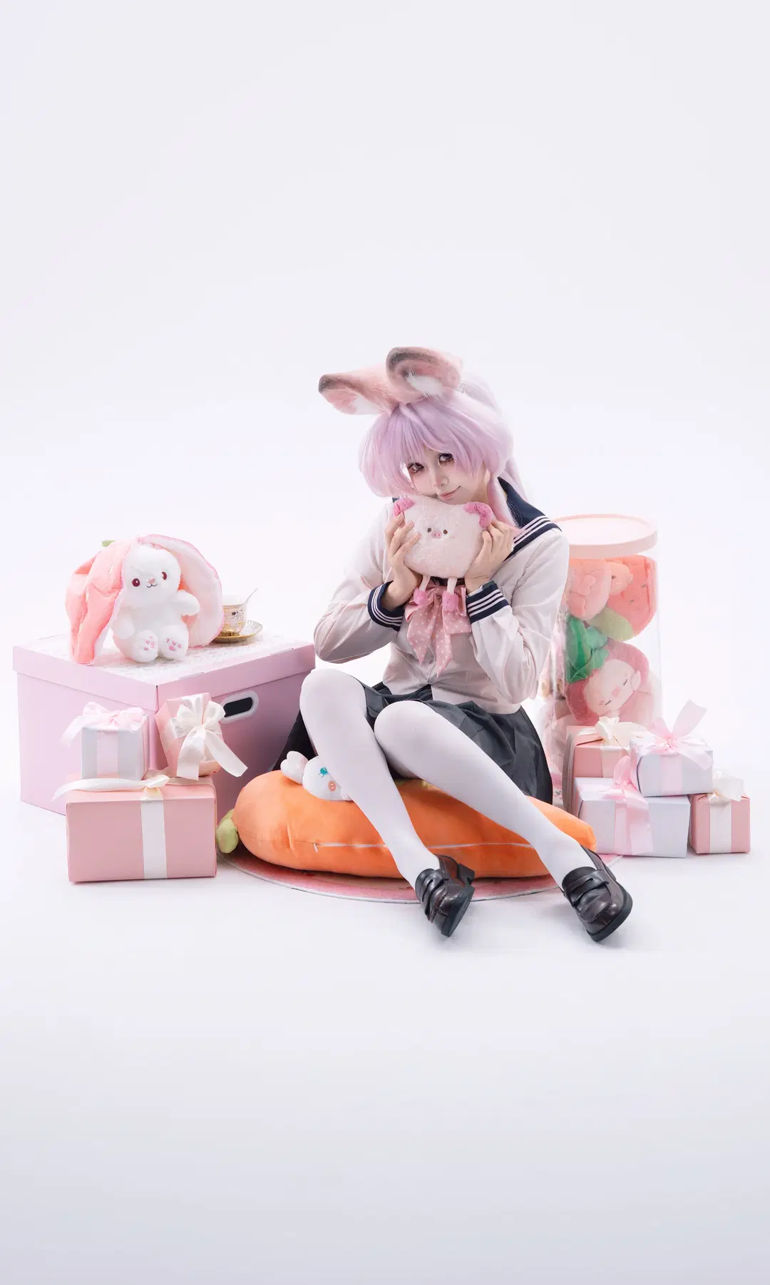 【珊比cos】白棚粉毛兽耳的生日庆祝与治愈时刻 - Bearsan - 第5张