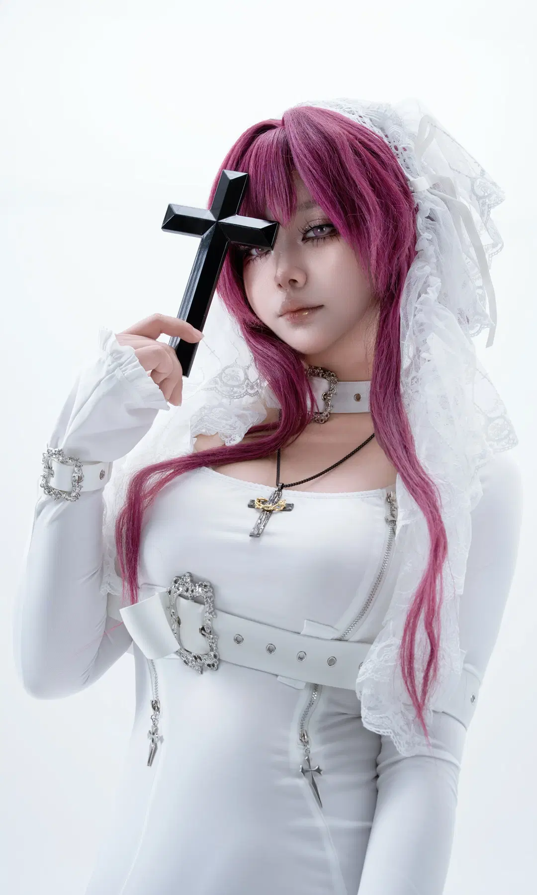 【卡芙卡cos】当星核猎手换上修女拘束裙 - Bearsan - 第2张