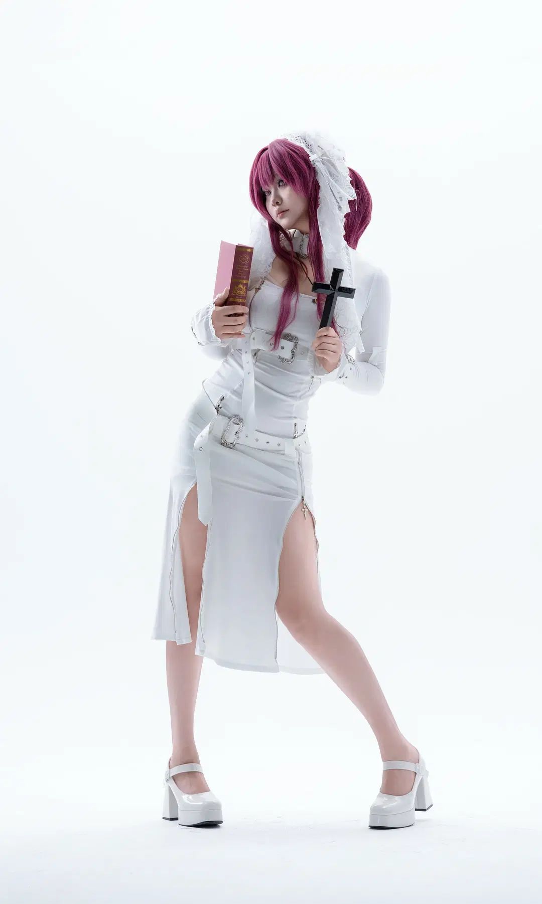 【卡芙卡cos】当星核猎手换上修女拘束裙 - Bearsan - 第4张
