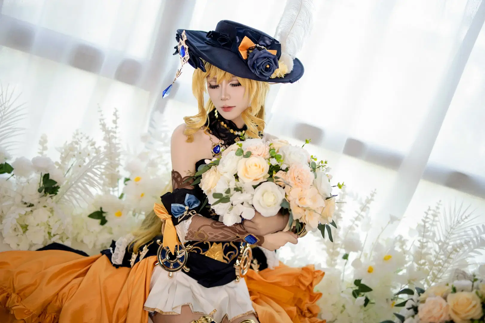 【ナヴィア コスプレ】『原神』棘薔薇の会会長の祝砲とロマンス - 金鱼mayo - 5枚目