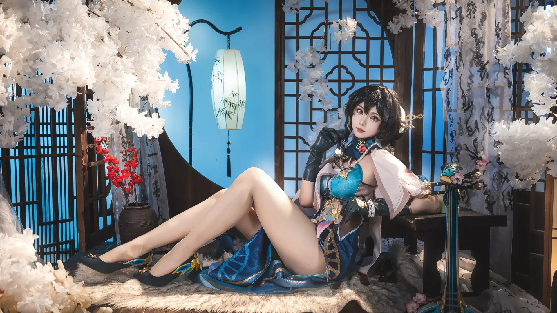 古風攝影, 崩壞星穹鐵道, 阮梅cos, 遊戲cos, 絲襪