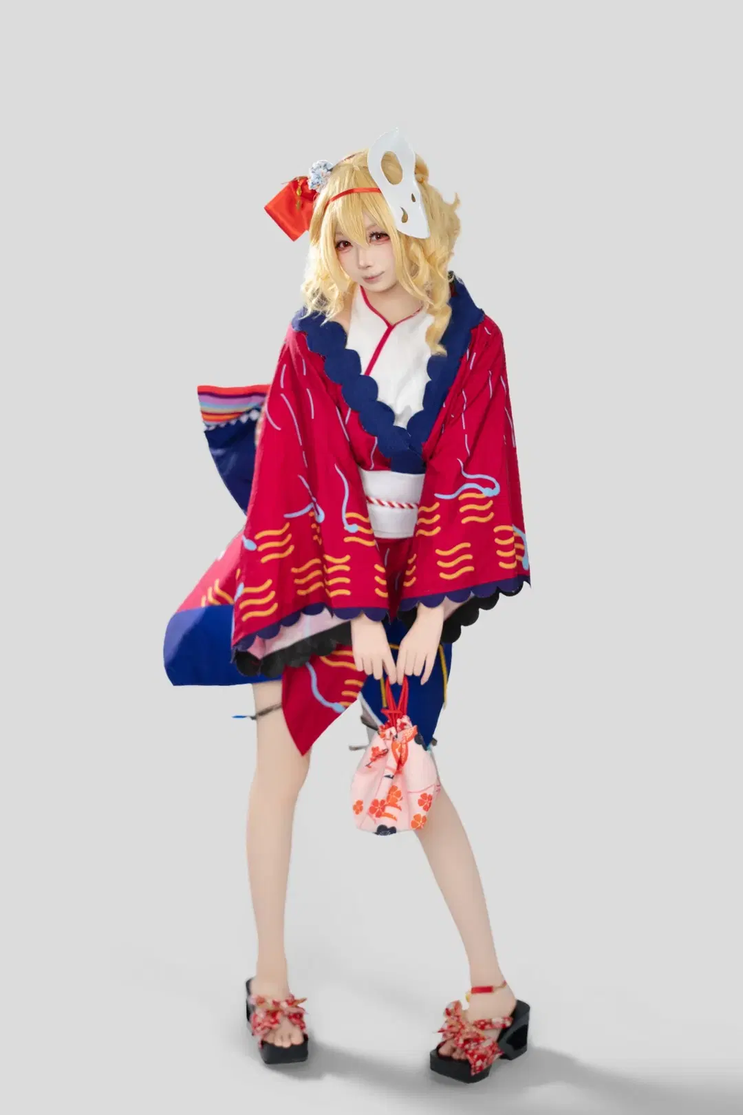 【芙兰朵露cos】东方project红蓝和服的拍摄动作解析 - 井羊血weru - 第9张
