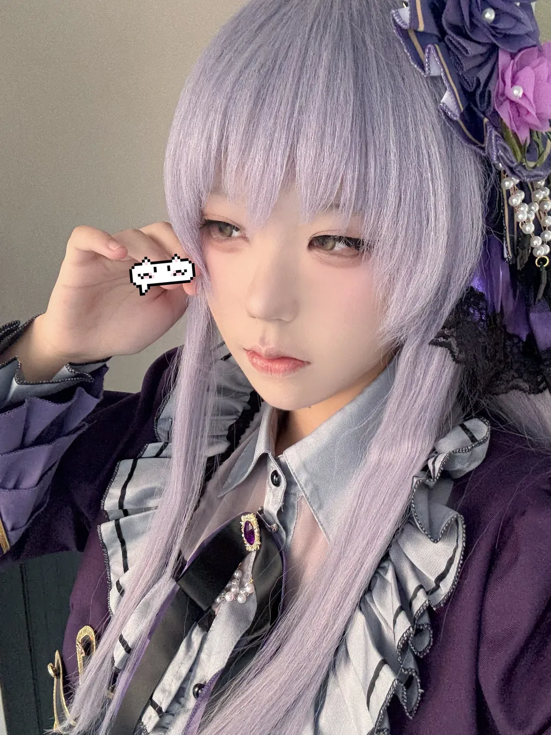 哥特风, 二次元cos, bangdream, 凑友希那cos, Roselia - 第1张