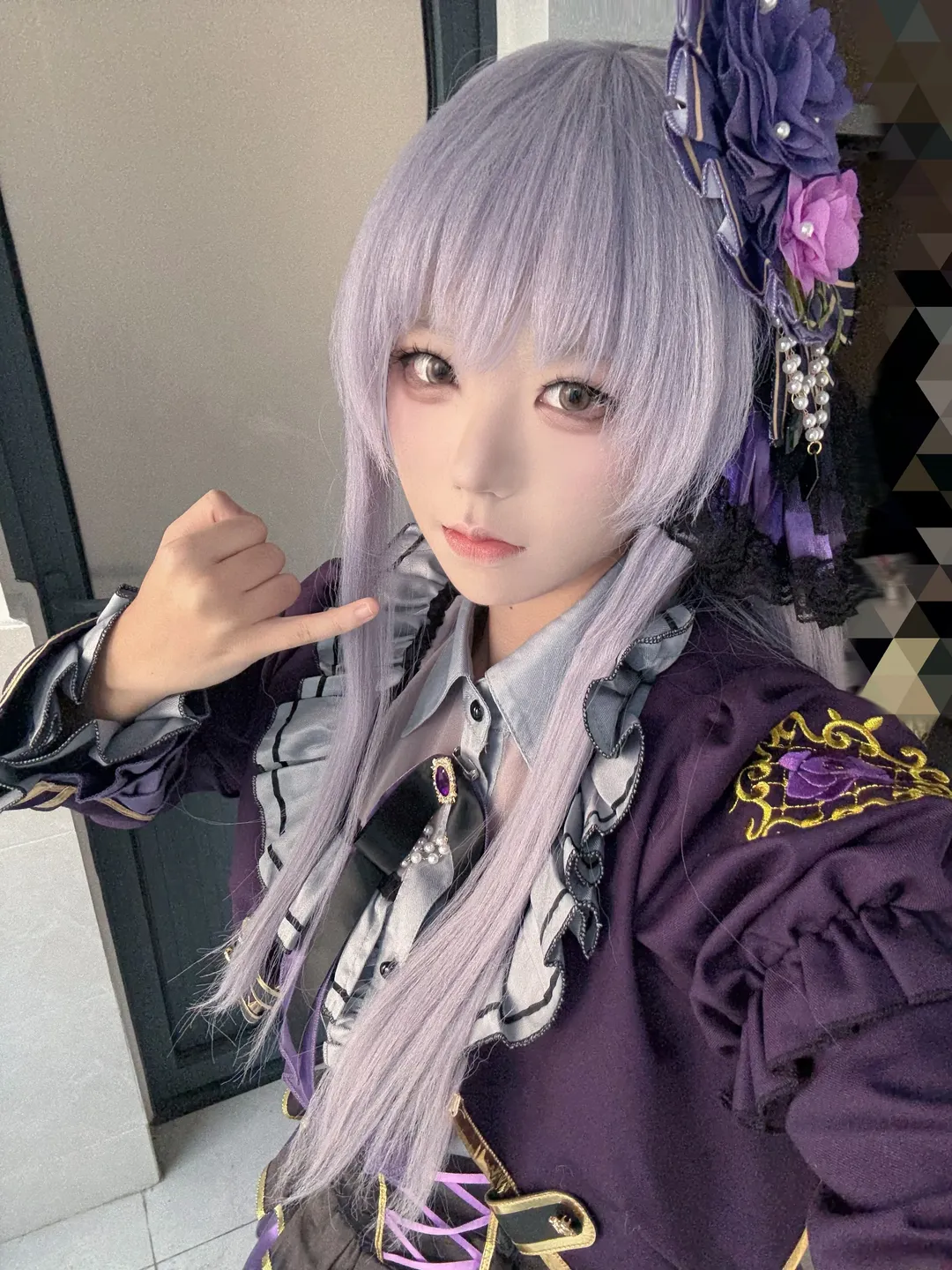 哥特风, 二次元cos, bangdream, 凑友希那cos, Roselia