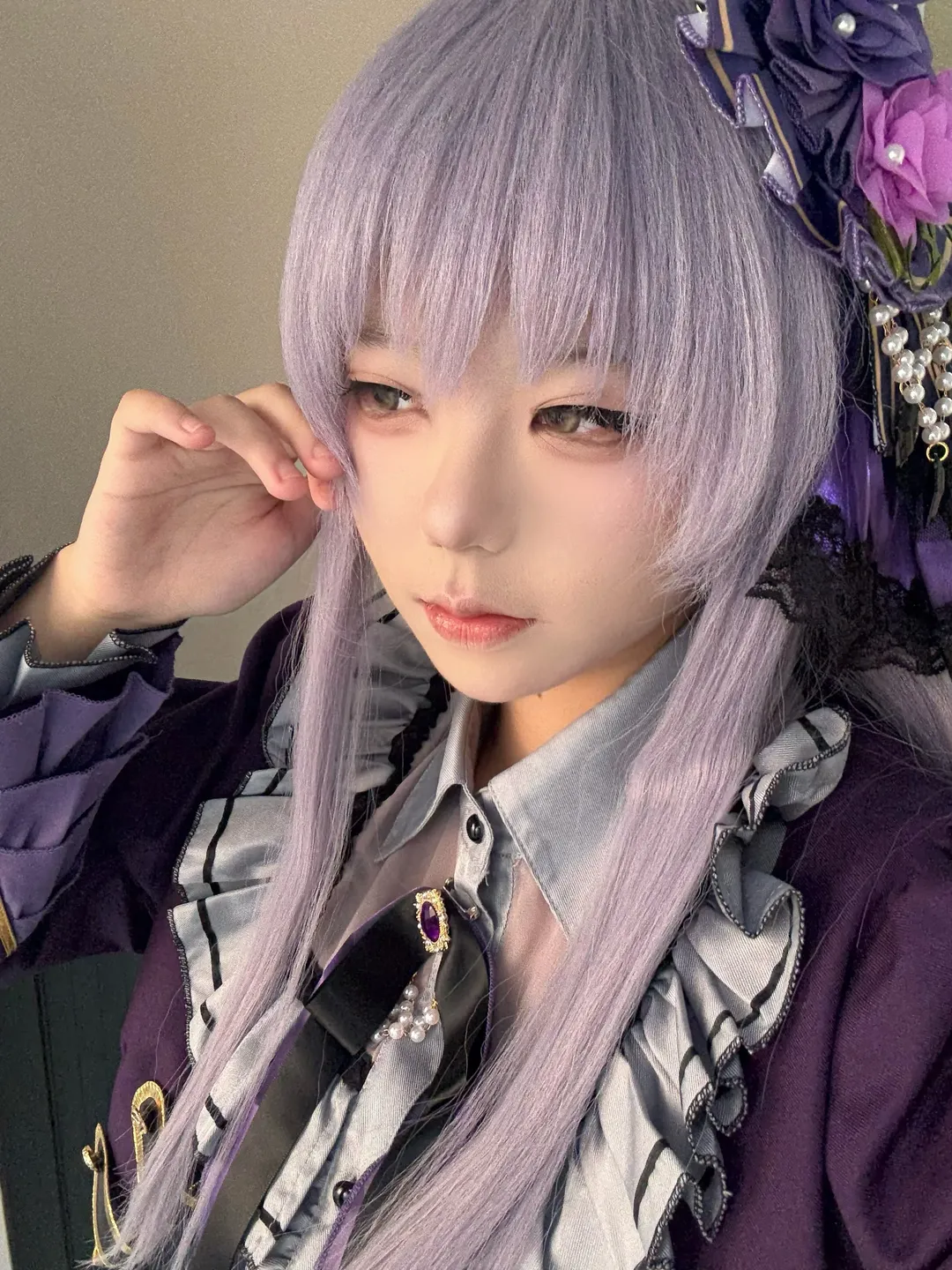 哥特风, 二次元cos, bangdream, 凑友希那cos, Roselia - 第3张