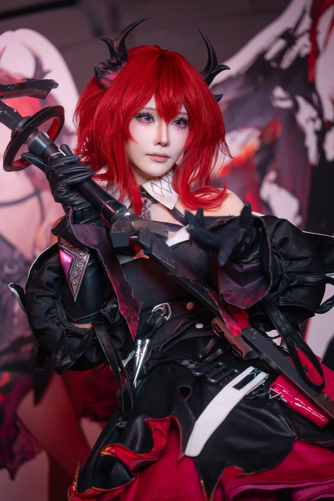 漫展cosplay, 明日方舟, 明日方舟终末地, 莱万汀cos, 鹰角嘉年华