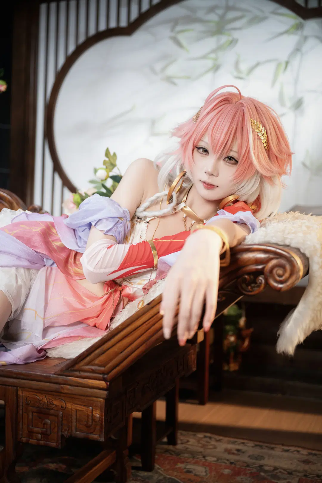 【長離 コスプレ】『鳴潮』長離の優雅な中国風コスプレ：薄絹が織りなす幻想美 - BT-7274 - 2枚目