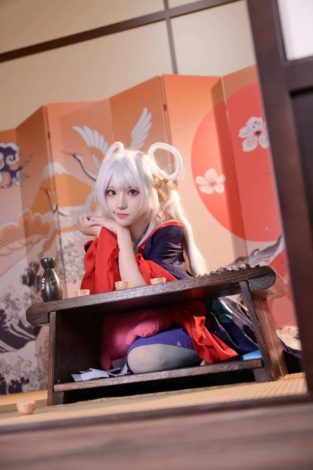 【月見八千代cos】超時空輝夜姬的和風庭院寫真 - BT-7274 - 第3張