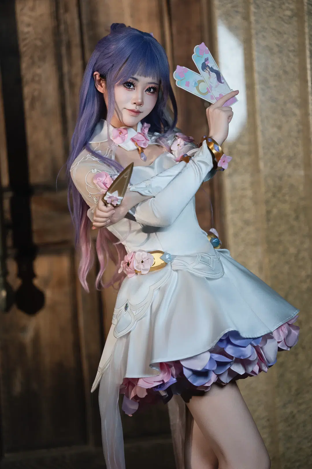 【雾子cos】守望先锋里的紫色浪漫，细节拉满的拍摄体验 - Kanade_cos约拍版 - 第4张