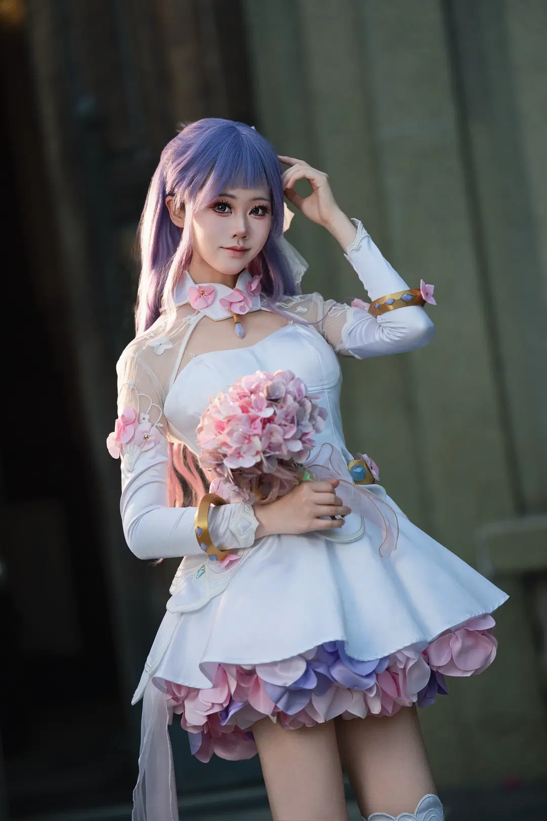 【雾子cos】守望先锋里的紫色浪漫，细节拉满的拍摄体验 - Kanade_cos约拍版 - 第5张