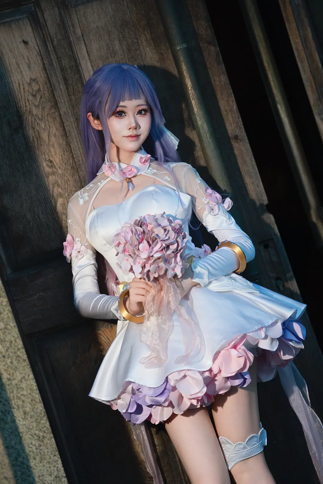 【雾子cos】守望先锋里的紫色浪漫，细节拉满的拍摄体验 - Kanade_cos约拍版 - 第6张