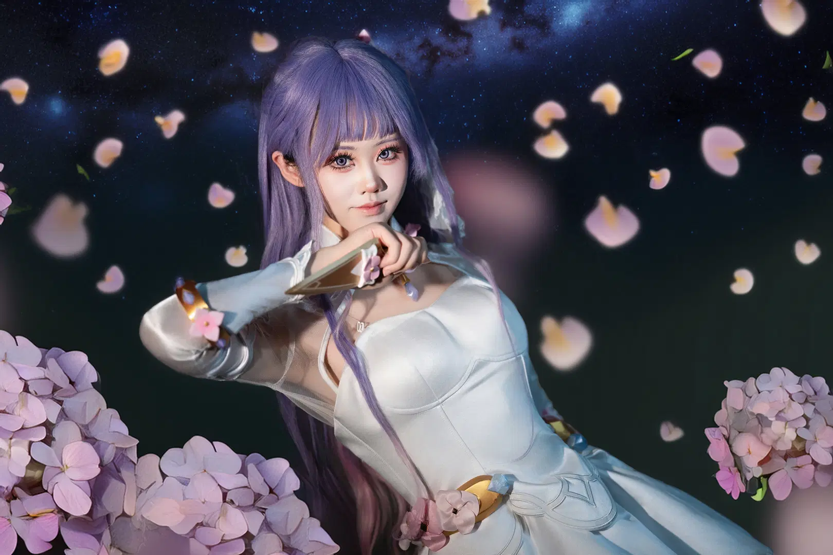 【雾子cos】守望先锋里的紫色浪漫，细节拉满的拍摄体验 - Kanade_cos约拍版 - 第7张