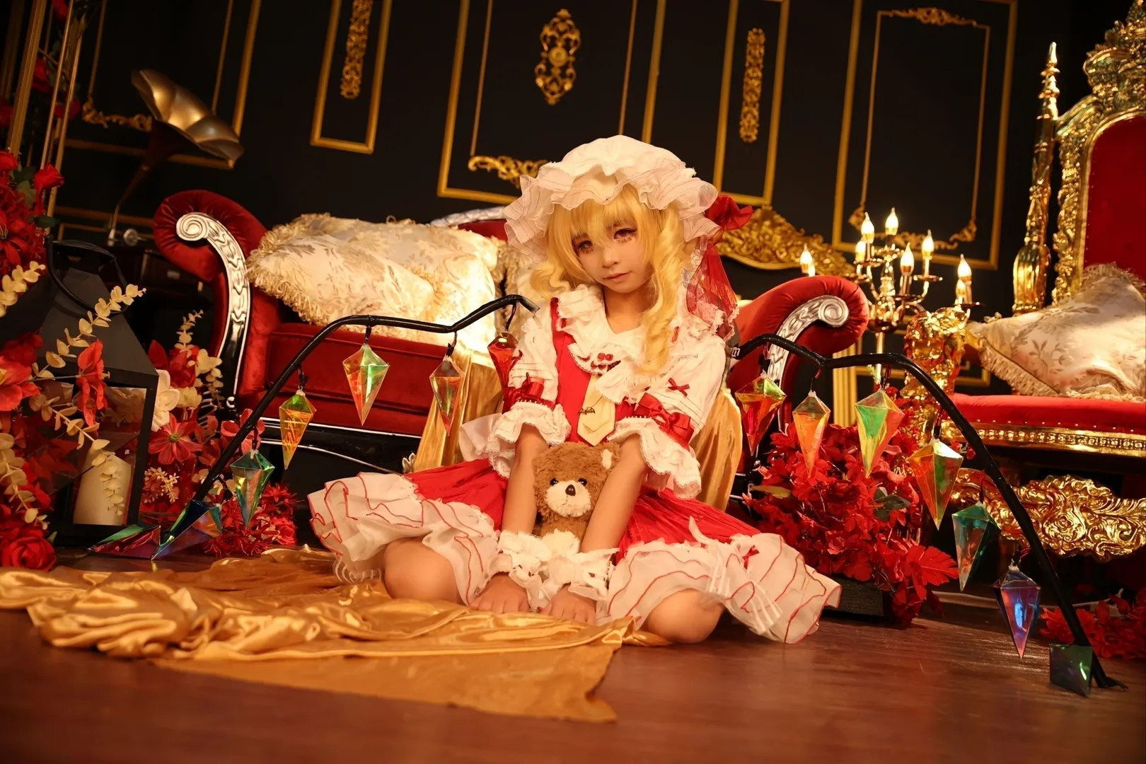 东方Project, 红魔馆, 芙兰朵露cos, 复古洛丽塔, 生日cos - 第5张