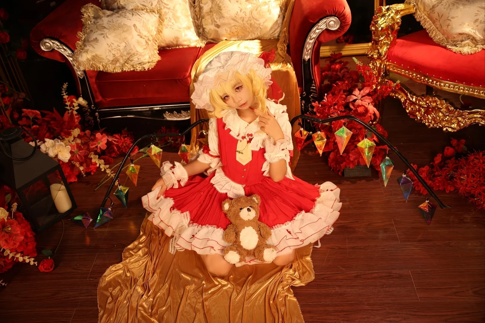 东方Project, 红魔馆, 芙兰朵露cos, 复古洛丽塔, 生日cos - 第6张