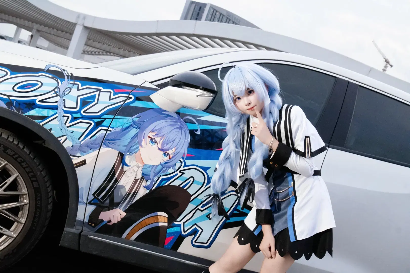 cosplay, 痛车, 外景摄影, 洛琪希cos, 无职转生