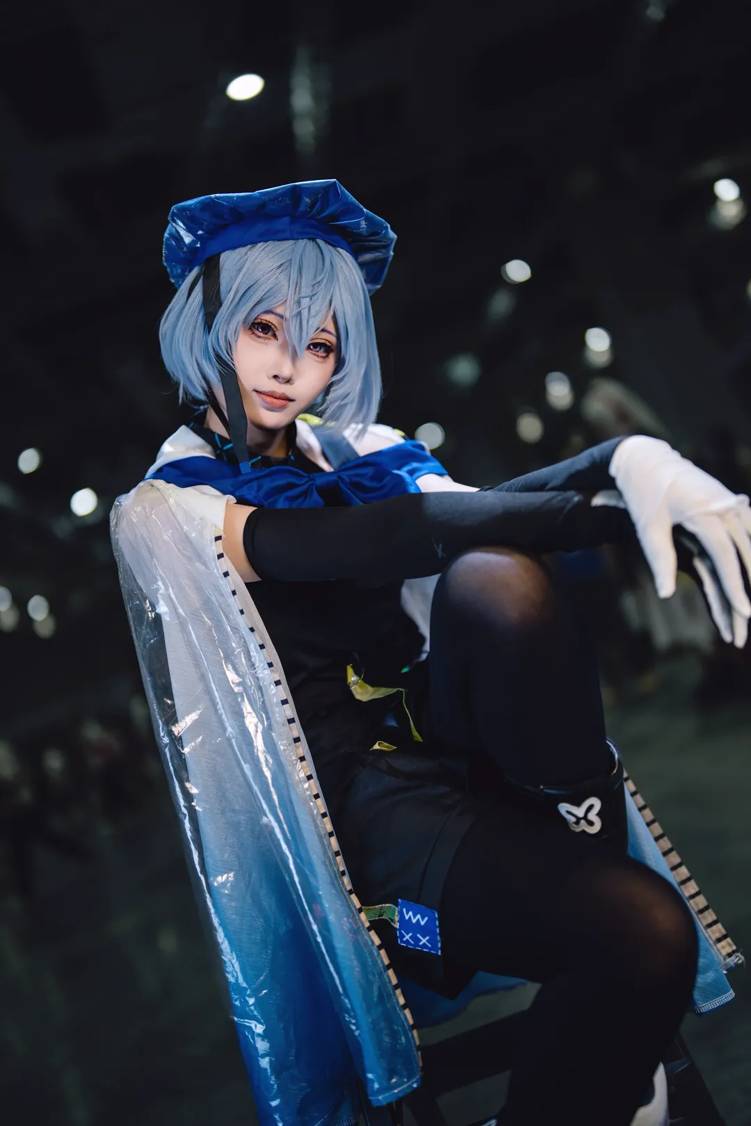 cosplay, 漫展场照, 明日方舟, 水月cos, 丝袜