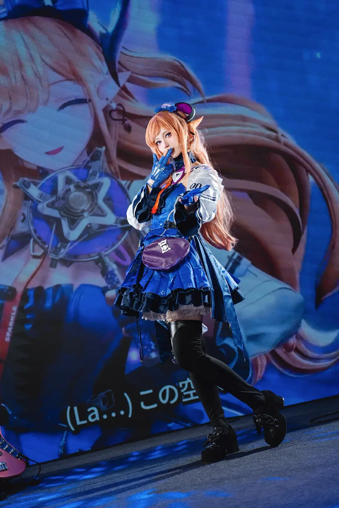 【梨诺cos】明日方舟终末地舞台现场，动感打歌服绝美出片 - 九百九十九夜 - 第6张