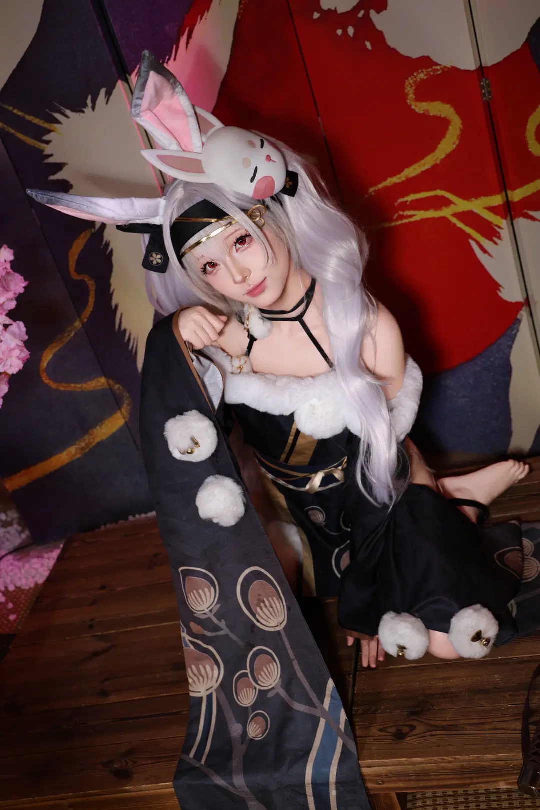 [Laffey cosplay] Azur Lane Bunny Castellan Photoshoot Log by 夜雨ovo - Image 2