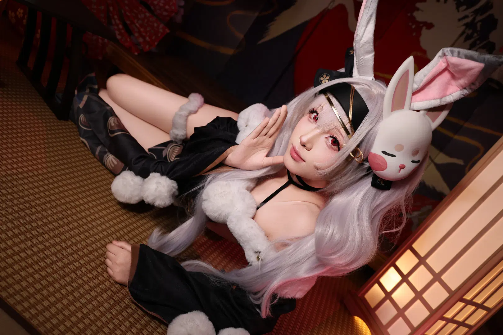 [Laffey cosplay] Azur Lane Bunny Castellan Photoshoot Log by 夜雨ovo - Image 4