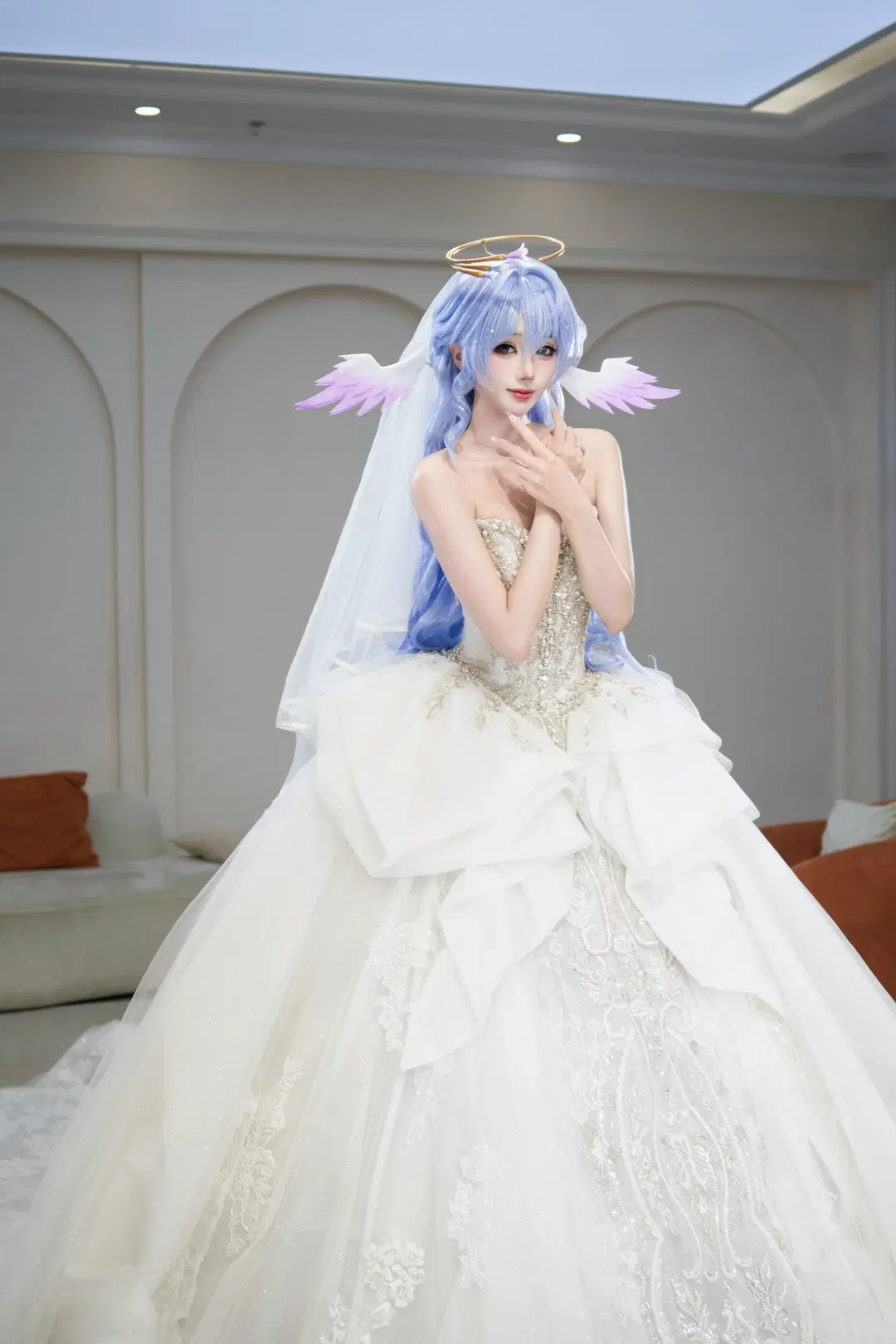 [Robin cosplay] Taking On Sunday's Angel Wedding Dress Styling by 幼安 - Image 3