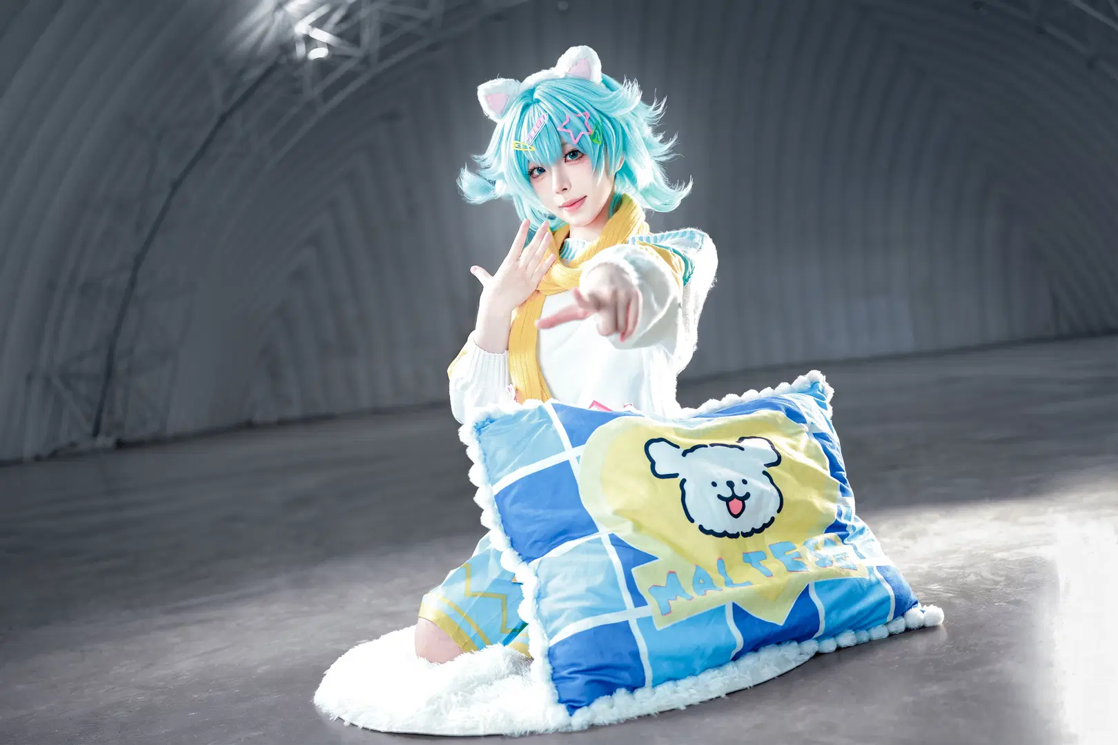 【小喬コスプレ】『オナー・オブ・キングス』Doodle Dogコラボ 長春南渓里アニメイベント写真 - ab - 4枚目
