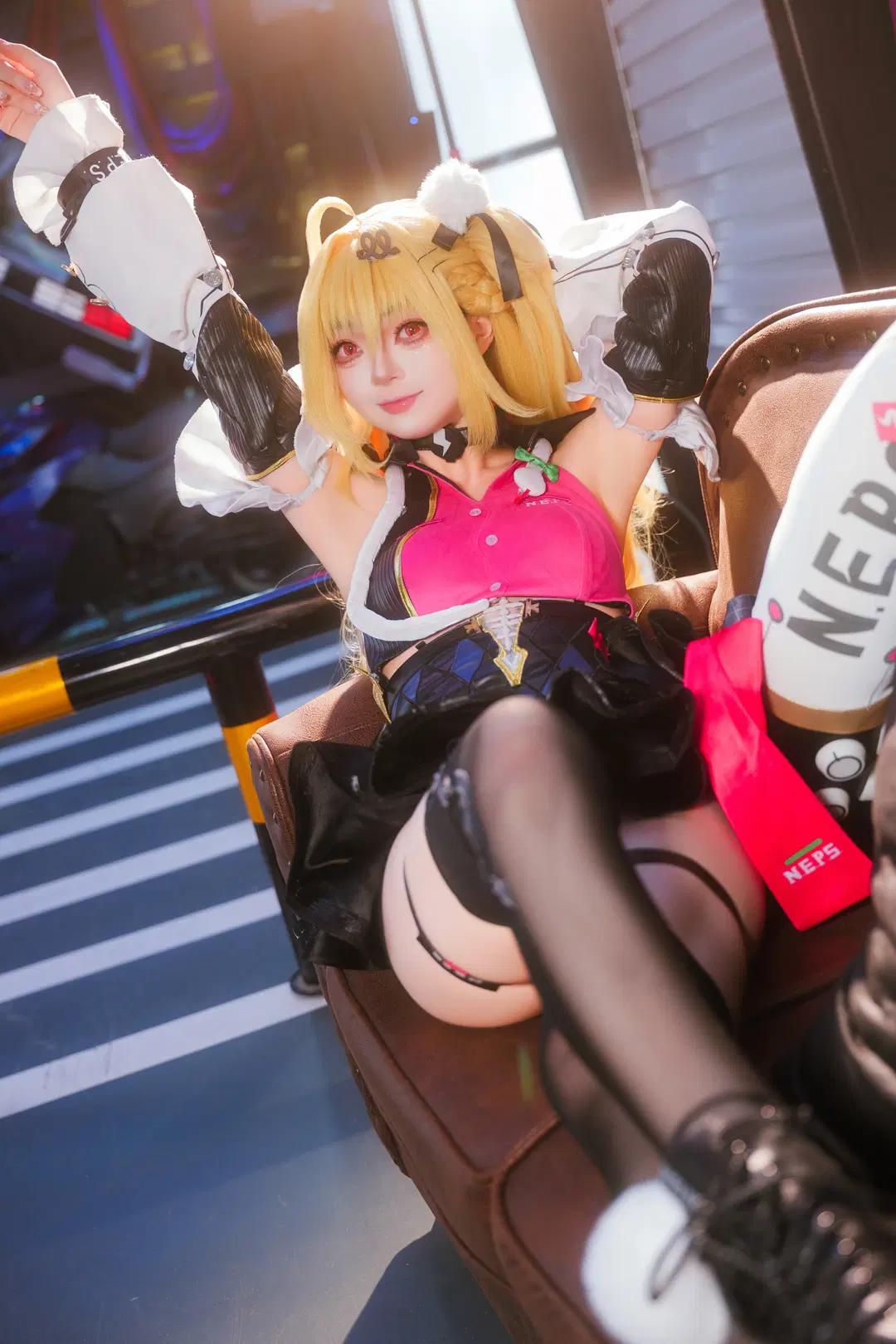 绝区零, 希希芙cos, cosplay, 二次元摄影, 黑丝