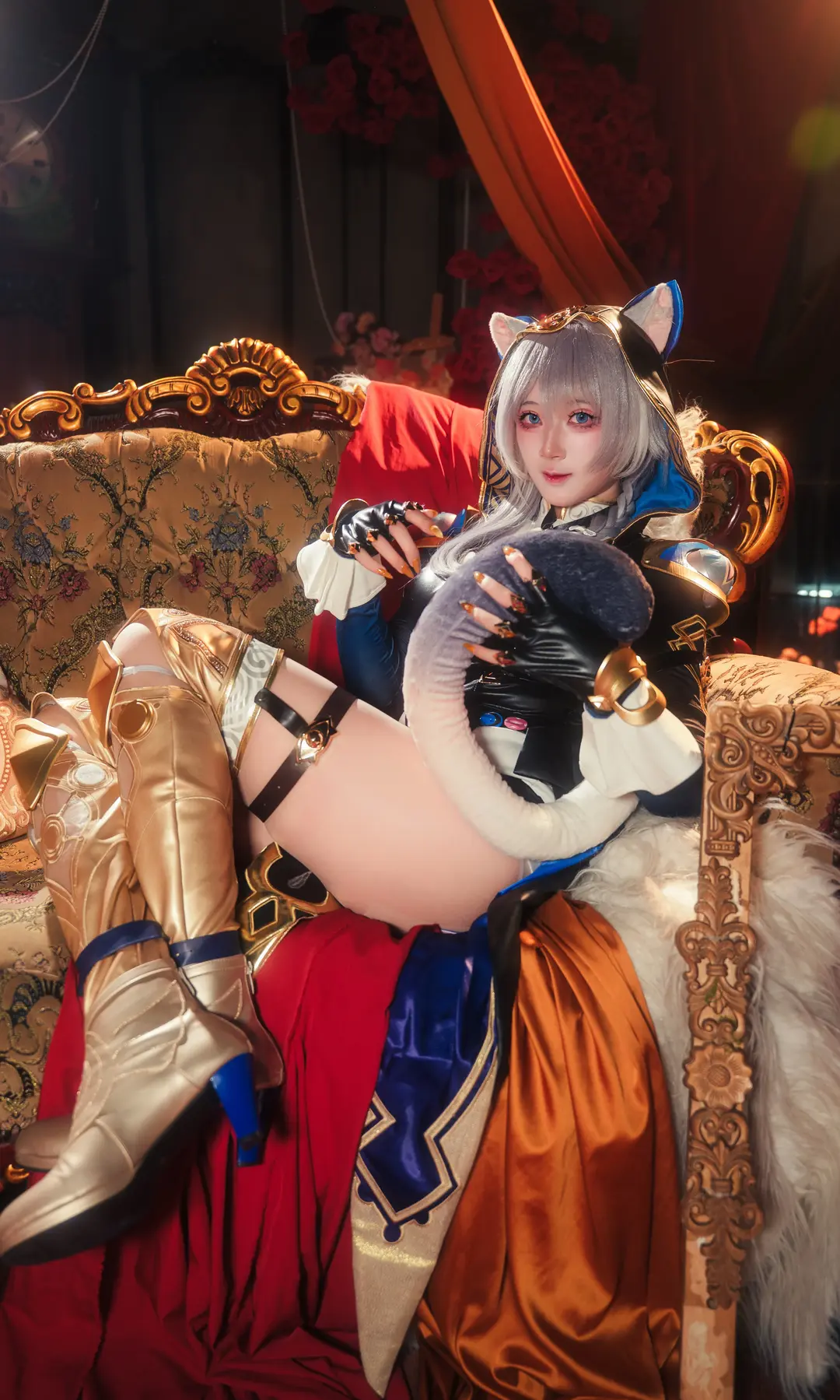 二次元摄影, 赛飞儿cos, 崩坏星穹铁道, 兽耳cos, 爵士豪猫 - 第1张
