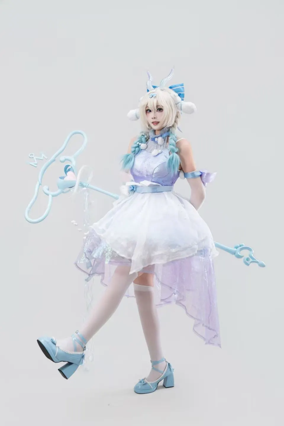 【ヨウちゃん コスプレ】シナモロール ヨウちゃん 白ホリ撮影記録 - 纪明亡命天涯 - 10枚目