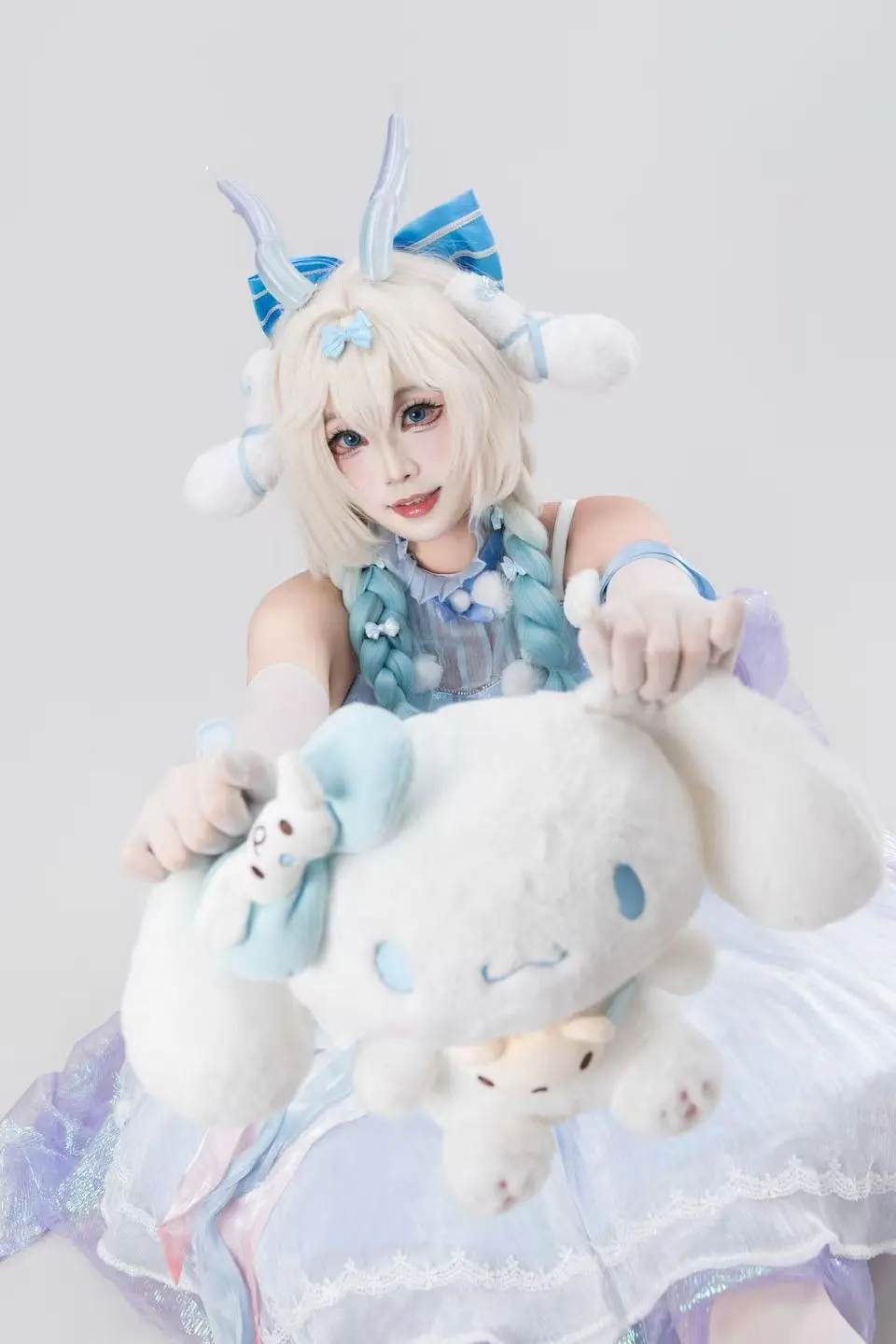 【ヨウちゃん コスプレ】シナモロール ヨウちゃん 白ホリ撮影記録 - 纪明亡命天涯 - 2枚目