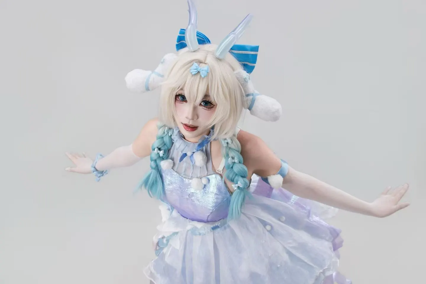 【ヨウちゃん コスプレ】シナモロール ヨウちゃん 白ホリ撮影記録 - 纪明亡命天涯 - 3枚目