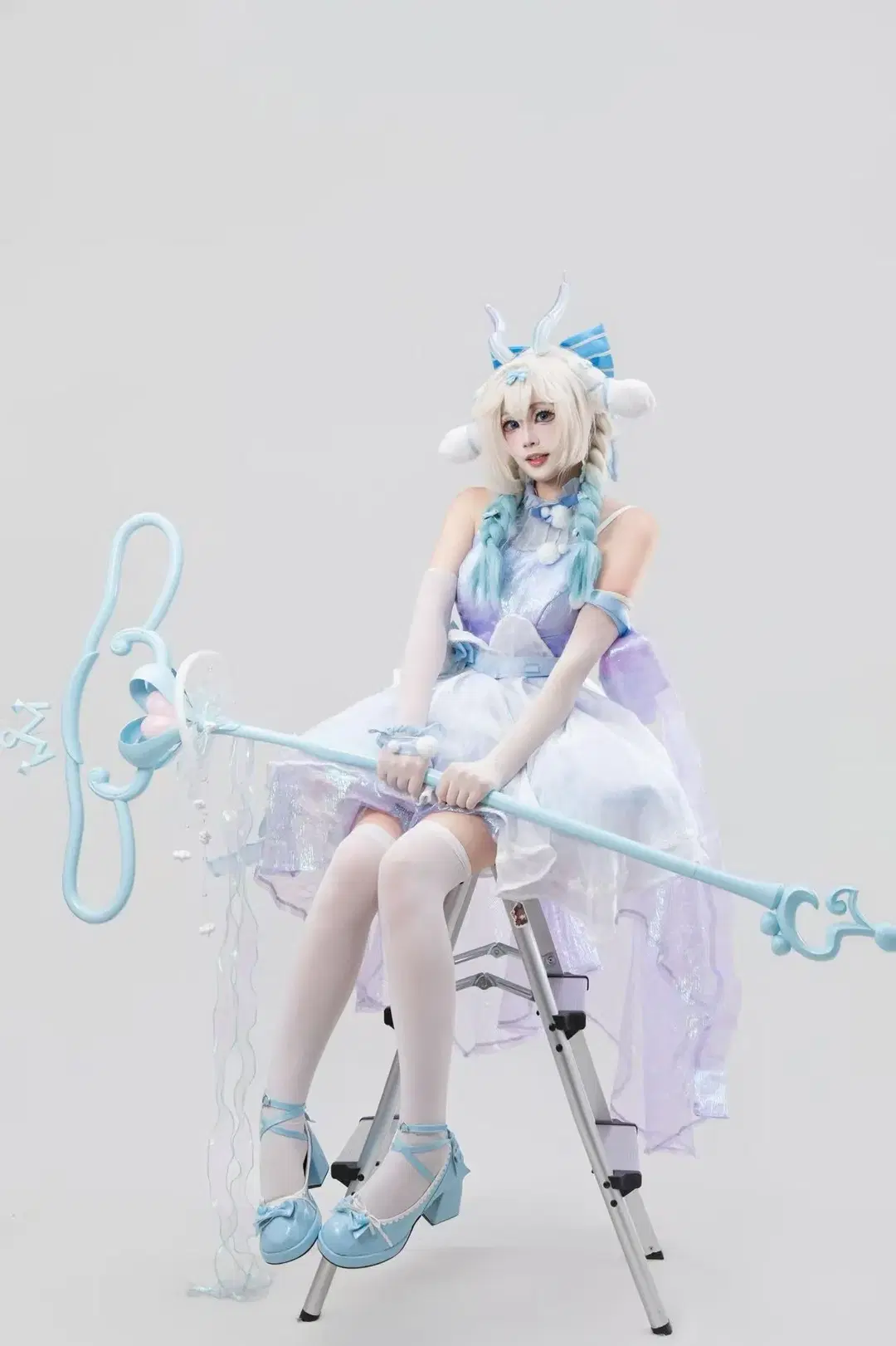 【ヨウちゃん コスプレ】シナモロール ヨウちゃん 白ホリ撮影記録 - 纪明亡命天涯 - 7枚目