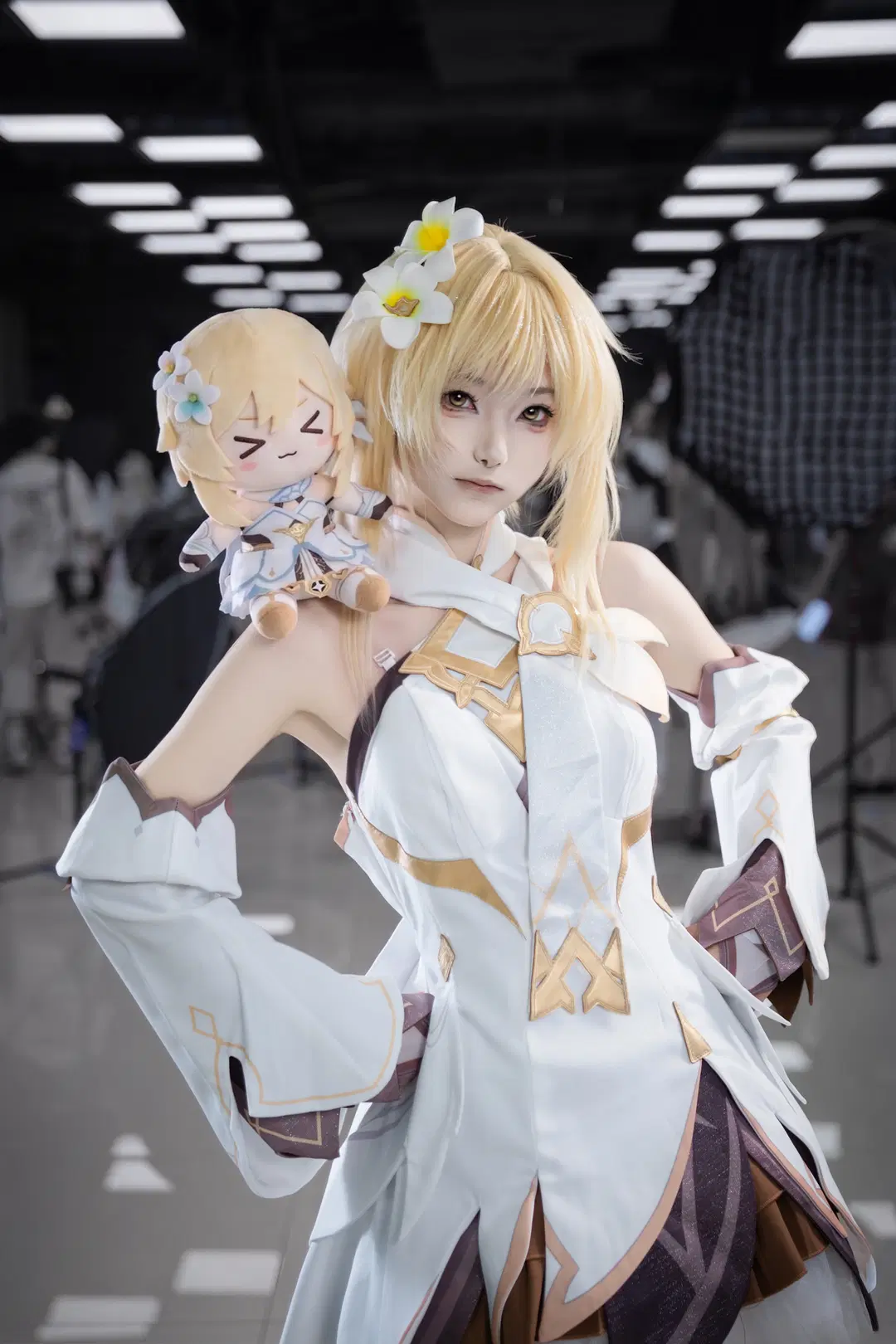 【荧cos】原神旅行者棚拍场照分享 - 纪明亡命天涯 - 第3张