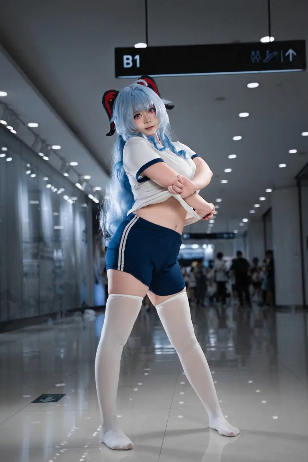 【甘雨 コスプレ】『原神』体操服姿のイベント写真＆ポージング解説 - 纪明亡命天涯 - 2枚目