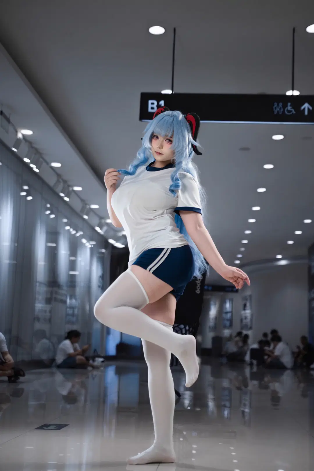 【甘雨 コスプレ】『原神』体操服姿のイベント写真＆ポージング解説 - 纪明亡命天涯 - 4枚目
