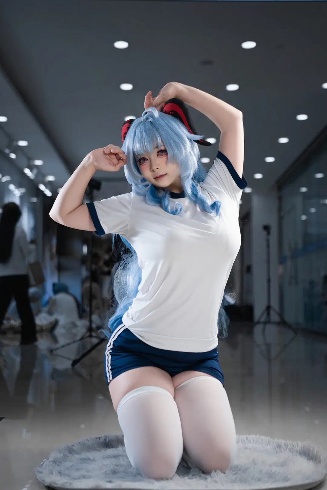 【甘雨 コスプレ】『原神』体操服姿のイベント写真＆ポージング解説 - 纪明亡命天涯 - 5枚目