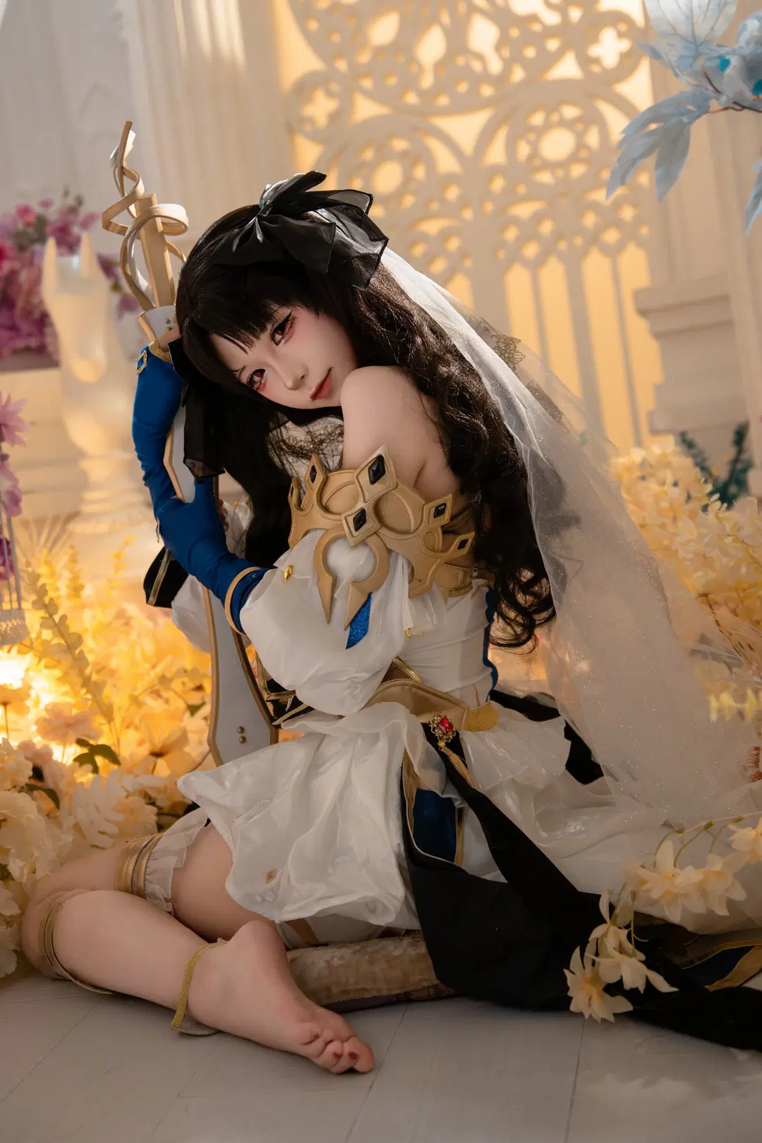 cosplay, 二次元摄影, FGO, 伊什塔尔cos, 丝袜