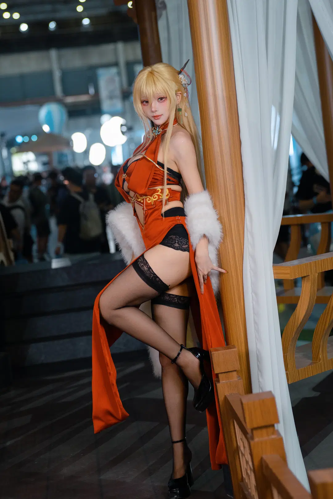 cosplay, 漫展返图, 碧蓝航线cos, 清凉节, 丝袜