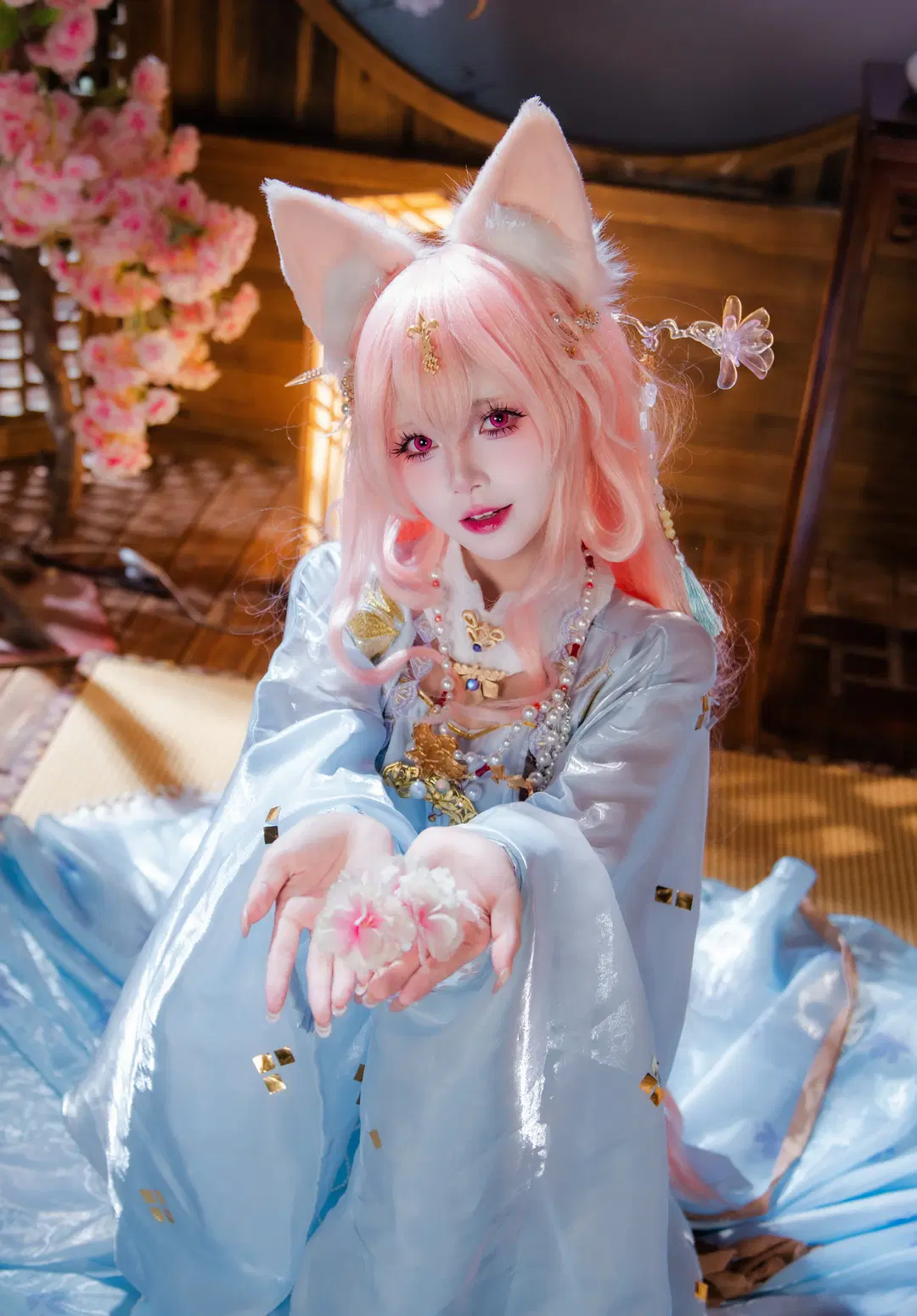 二次元摄影, 古风cosplay, 明日方舟, 鸿雪cos, 行梦侧畔