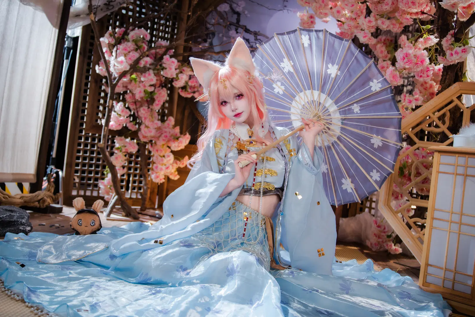 【鸿雪cos】明日方舟行梦侧畔 - 猫科狐狸米缸（痴呆版） - 第4张
