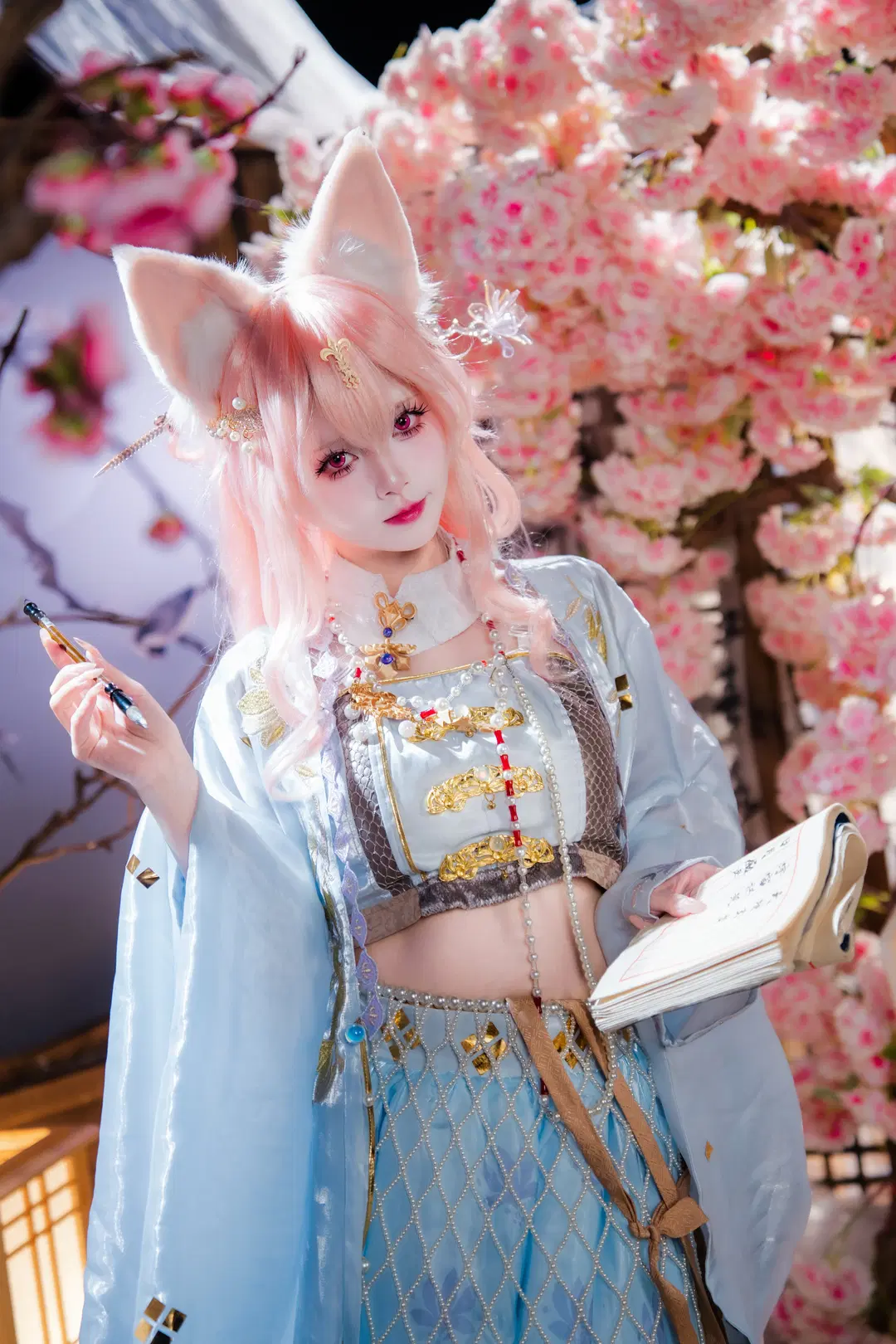 【鸿雪cos】明日方舟行梦侧畔 - 猫科狐狸米缸（痴呆版） - 第7张